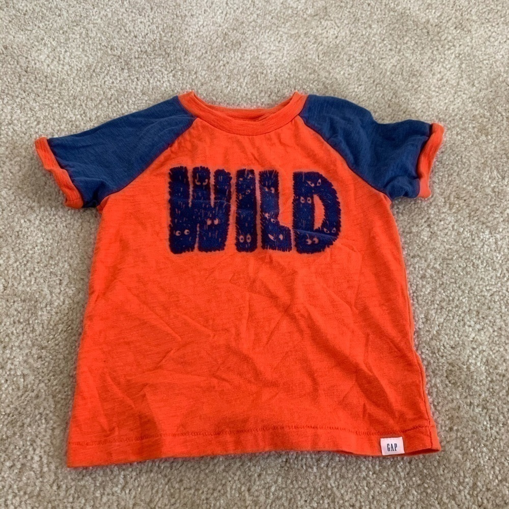 EUC GAP Toddler Boy “Wild” Short Sleeved T-Shirt!